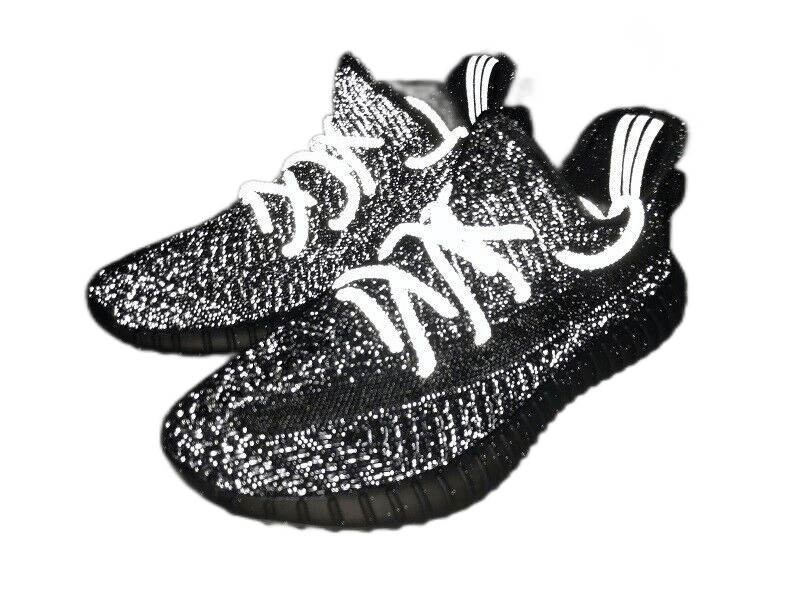  Adidas Yeezy Boost 350 V2 Static reflective Black/Grey