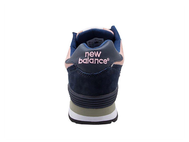 New Balance 574 темно-синие с розовым (36-40)