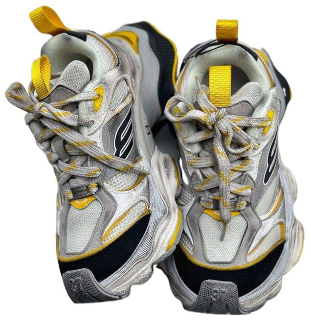 Balenciaga Gray & Yellow Cargo