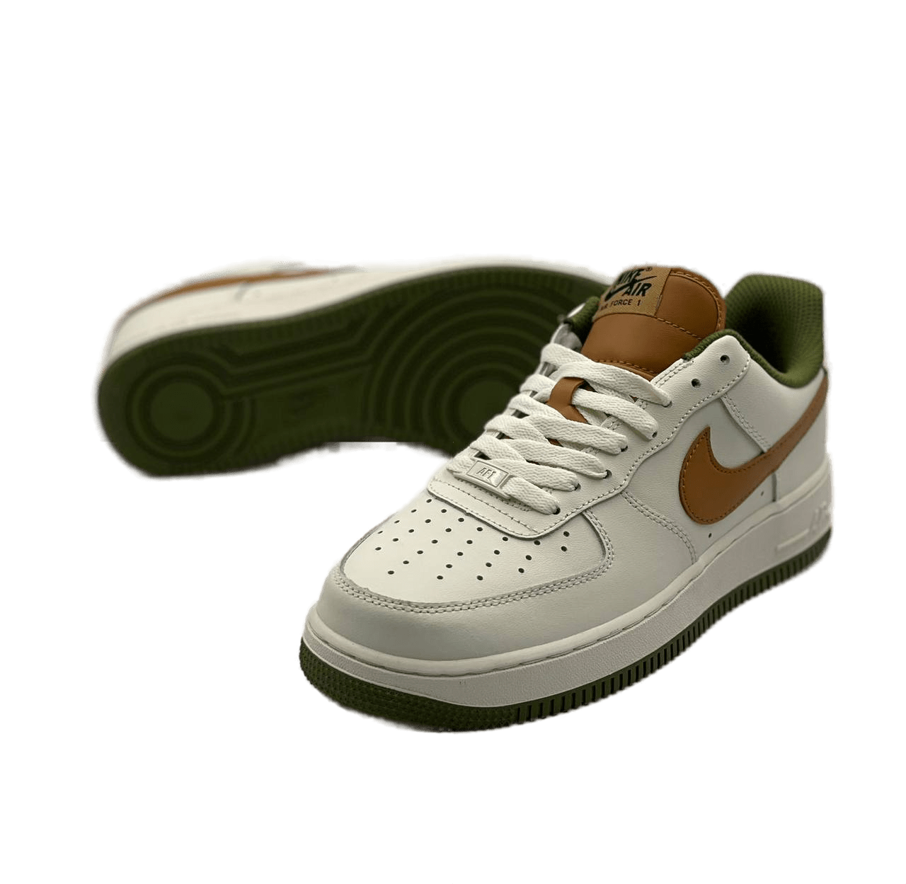  Nike Air Force 1 low Beige/Green/Brown