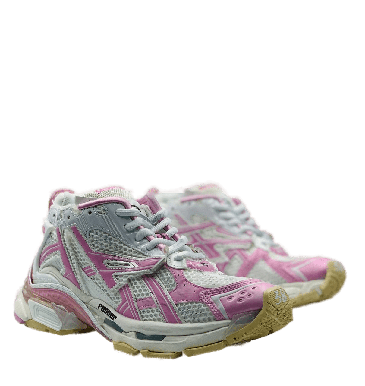  Balenciaga Runner White/Lite Pink