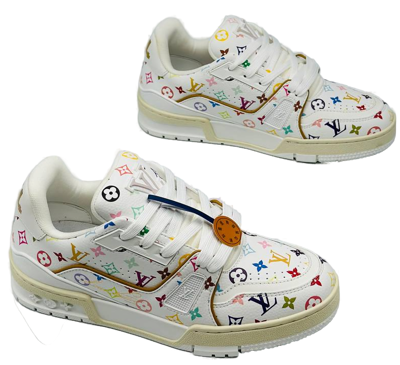 Louis Vuitton Trainer Takashi Murakami White