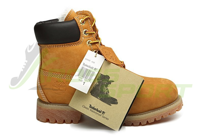 Ботинки Timberland 6 Inch Boots с мехом