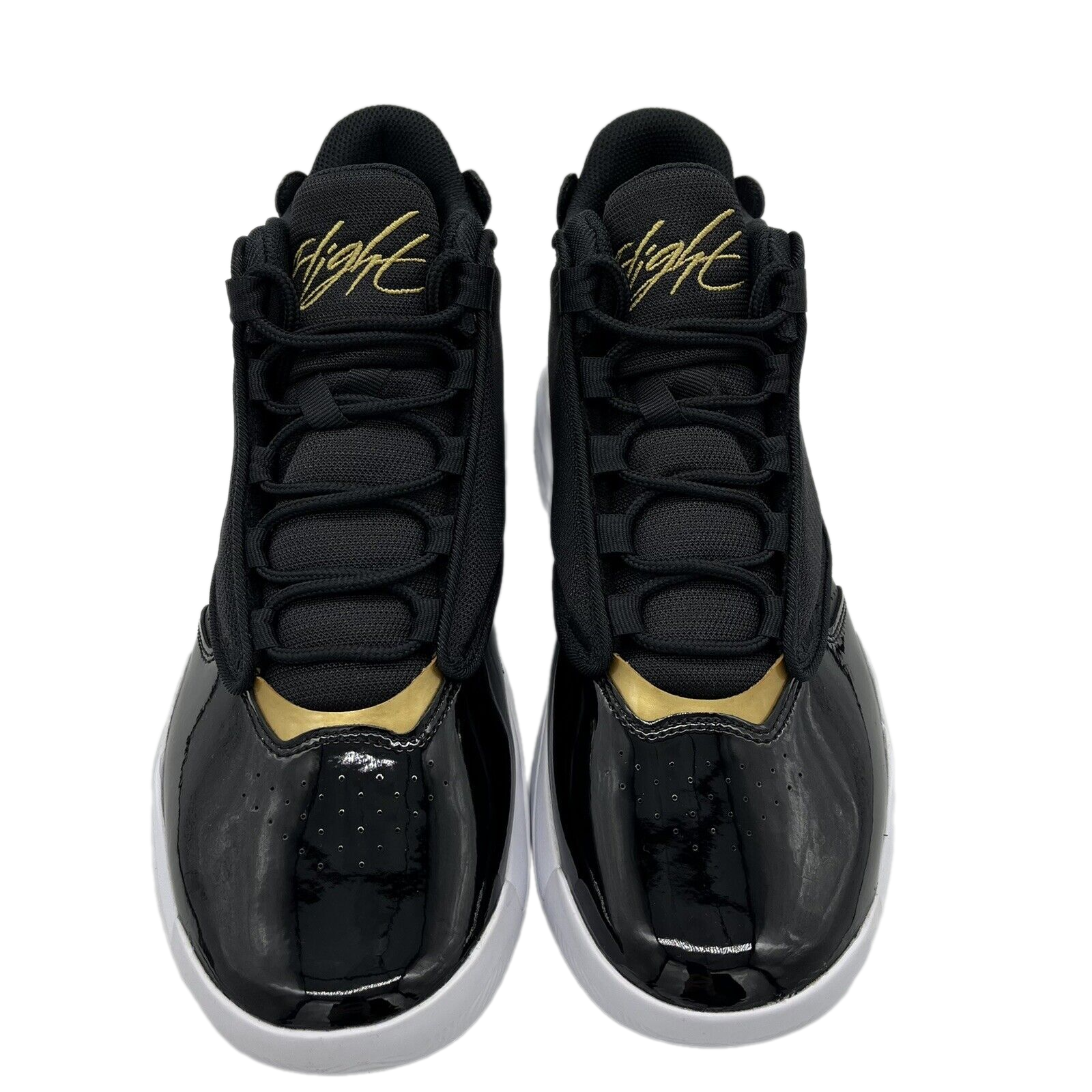 Nike Air Jordan 4 Retro Aura Black/Metallic Gold