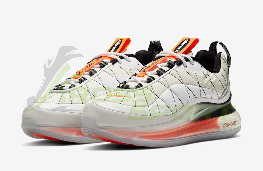  Nike Air Max MX-720-818 White Saile Black