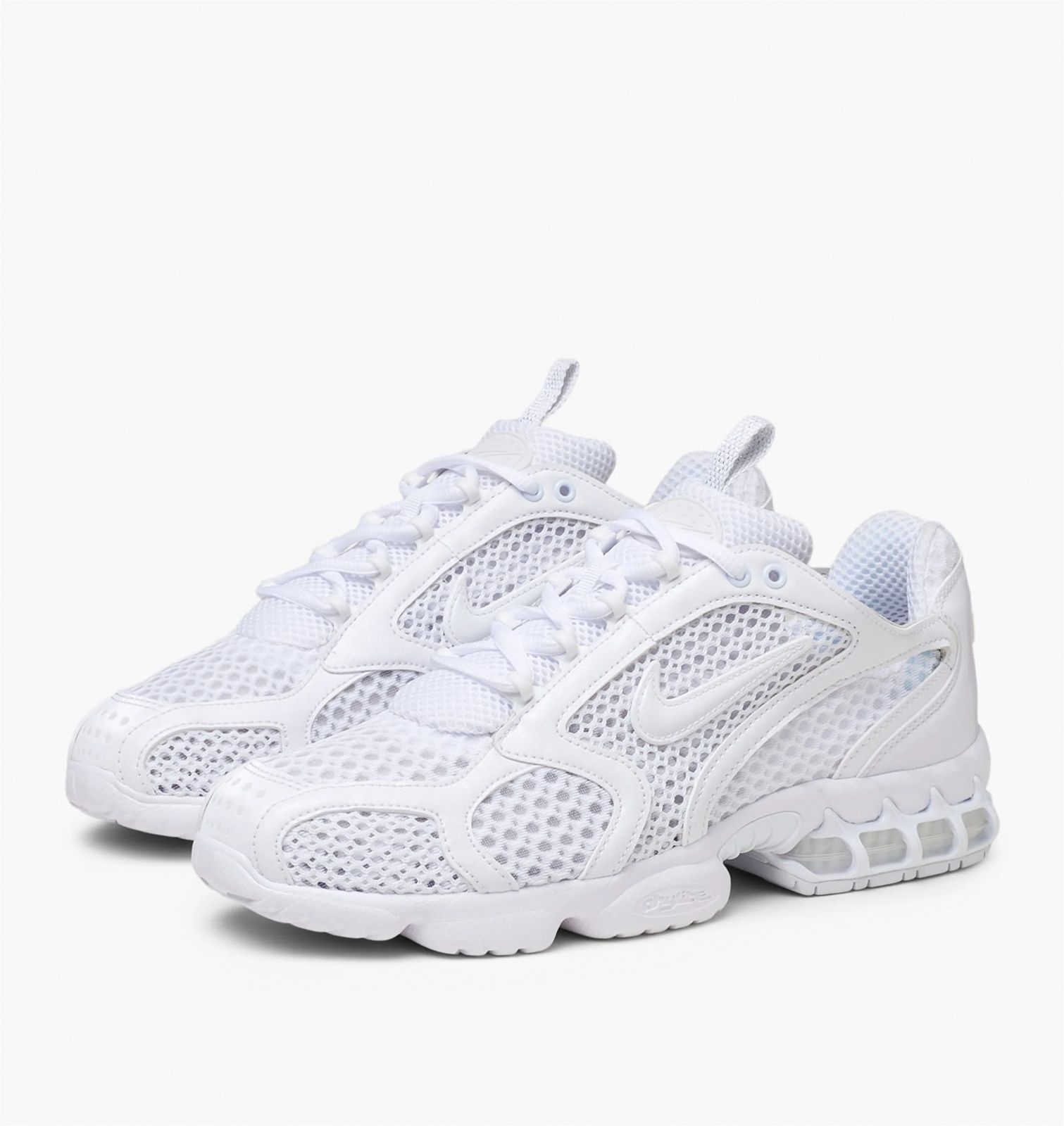 Nike Air Zoom Spiridon Caged 2, белый, текстиль, женские