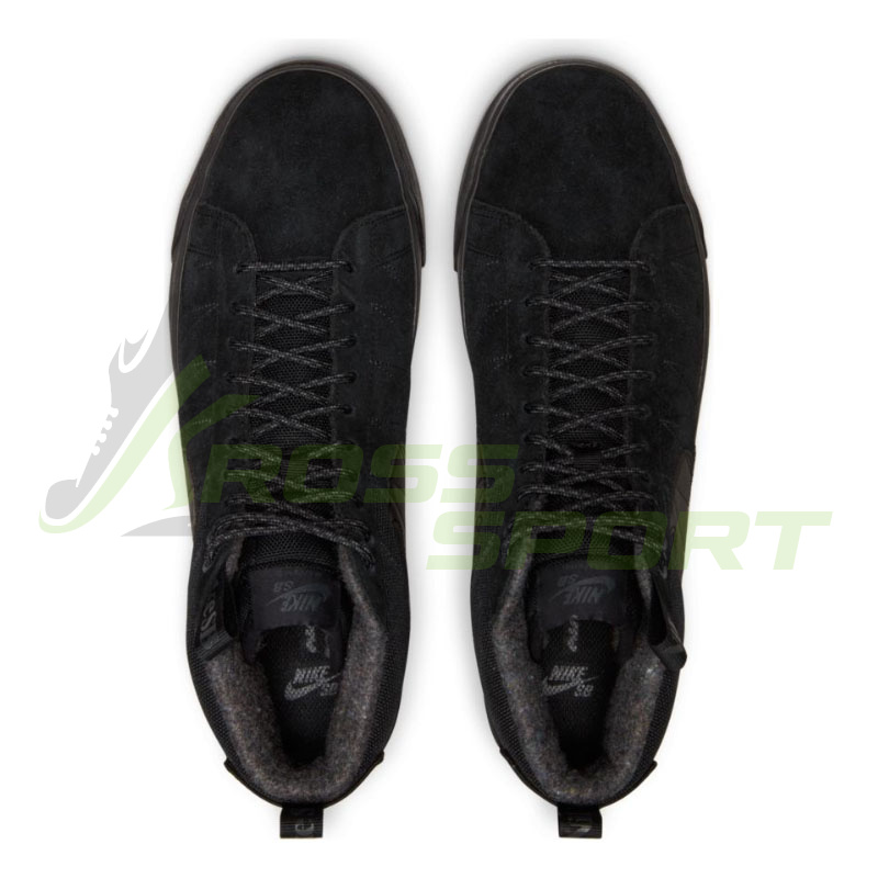 Nike SB Zoom Blazer Mid Premium Black термо