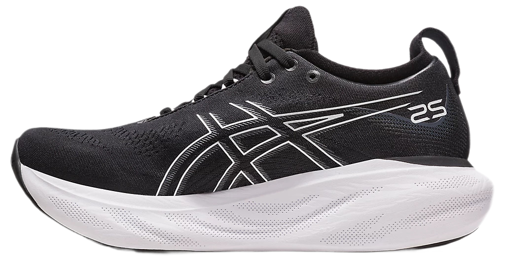 Asics Gel Nimbus 25 Black/Pure Silver Run