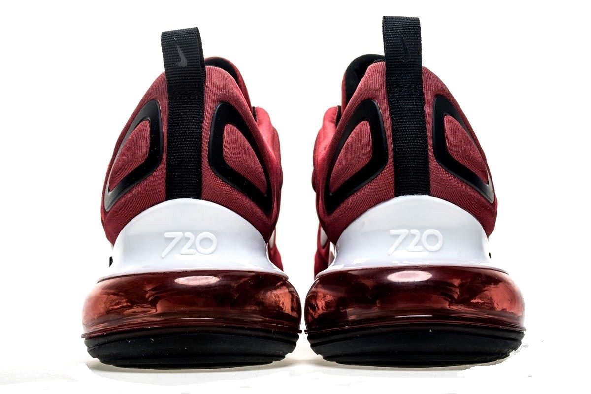 Nike Air Max 720, красные, нейлон, мужские