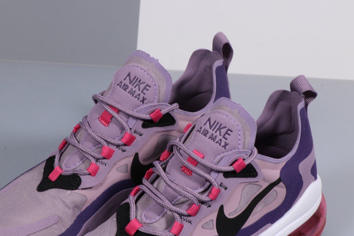 Nike Air Max 270, фиолетовый с черным, нейлон, женские