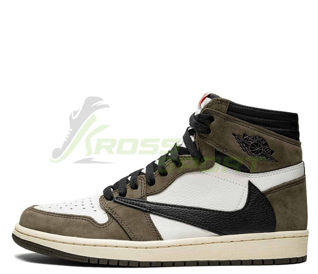 Nike Air Jordan 1 TRAVIS SCOTT "CACTUS JACK" с мехом