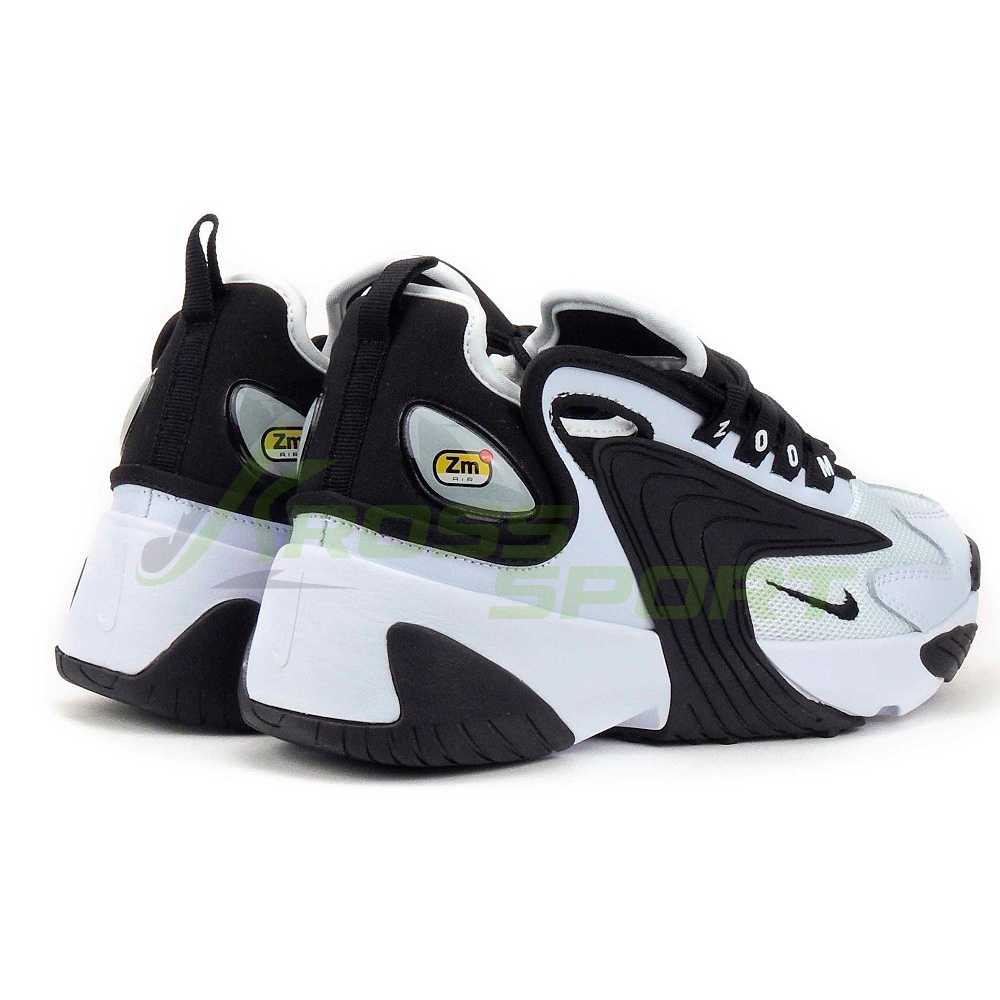 black and white nike zoom 2k women's