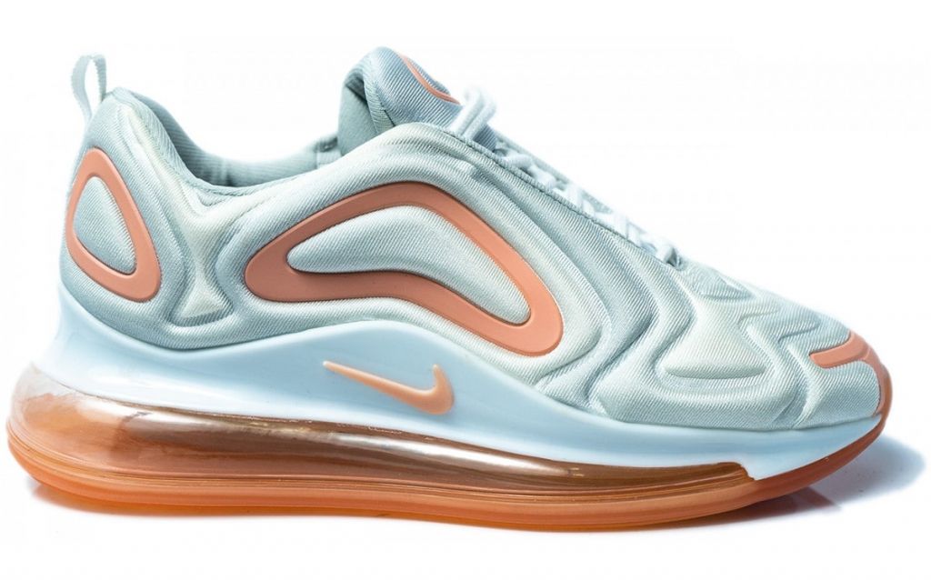 Nike Air Max 720, белый, розовый, нейлон, женские