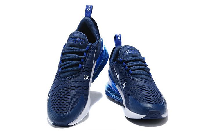 Nike Air Max 270, синие, нейлон, мужские