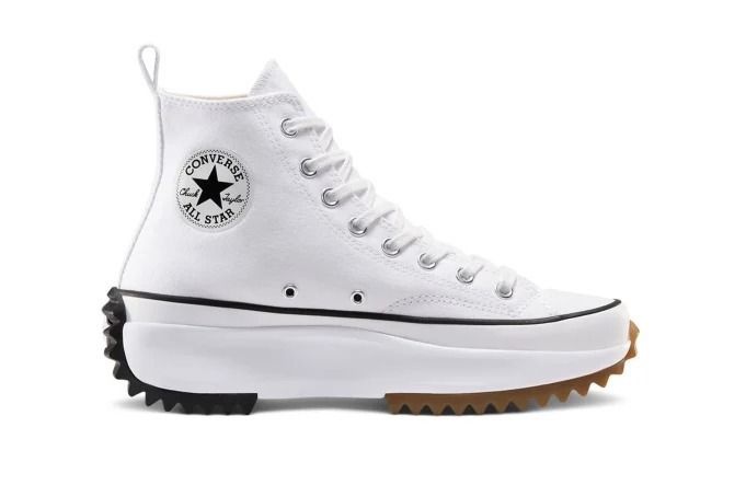 Converse RUN STAR HIKE,  белые, текстиль, женские