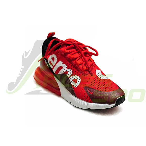  Nike Air Max 270 x Supreme Red