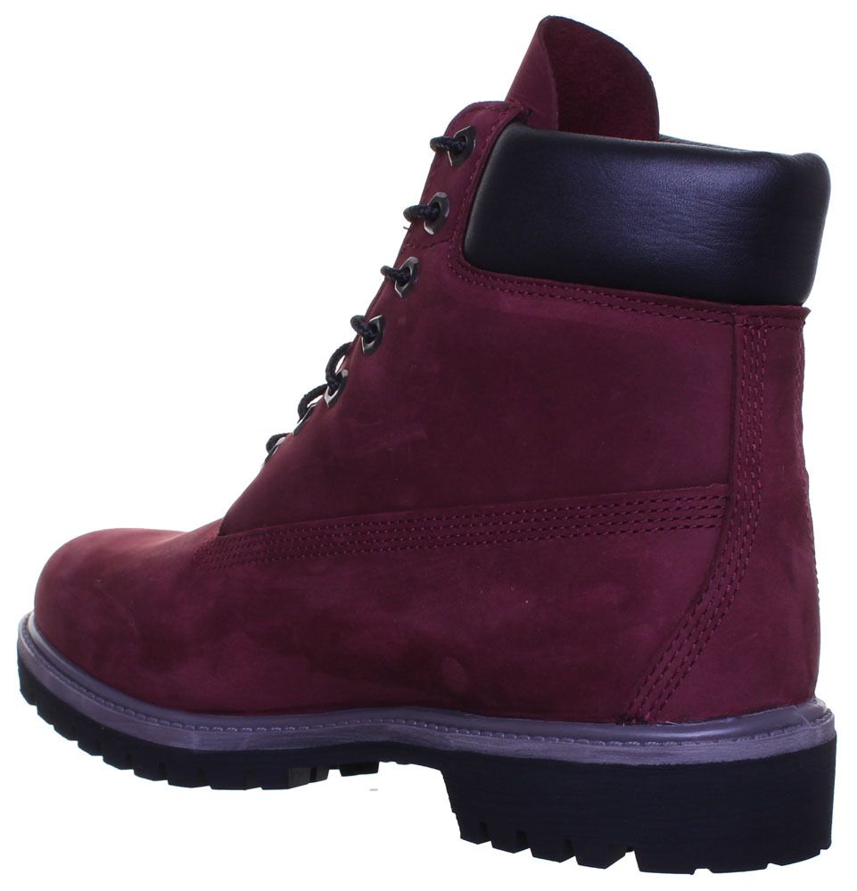 Женские зимние ботинки Timberland 6  Inch Boots Maroon