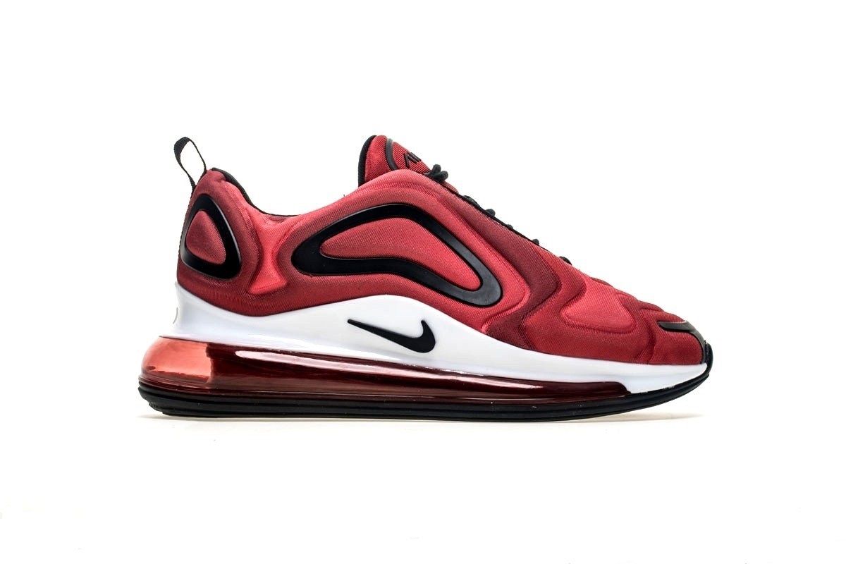 Nike Air Max 720, красные, нейлон, мужские