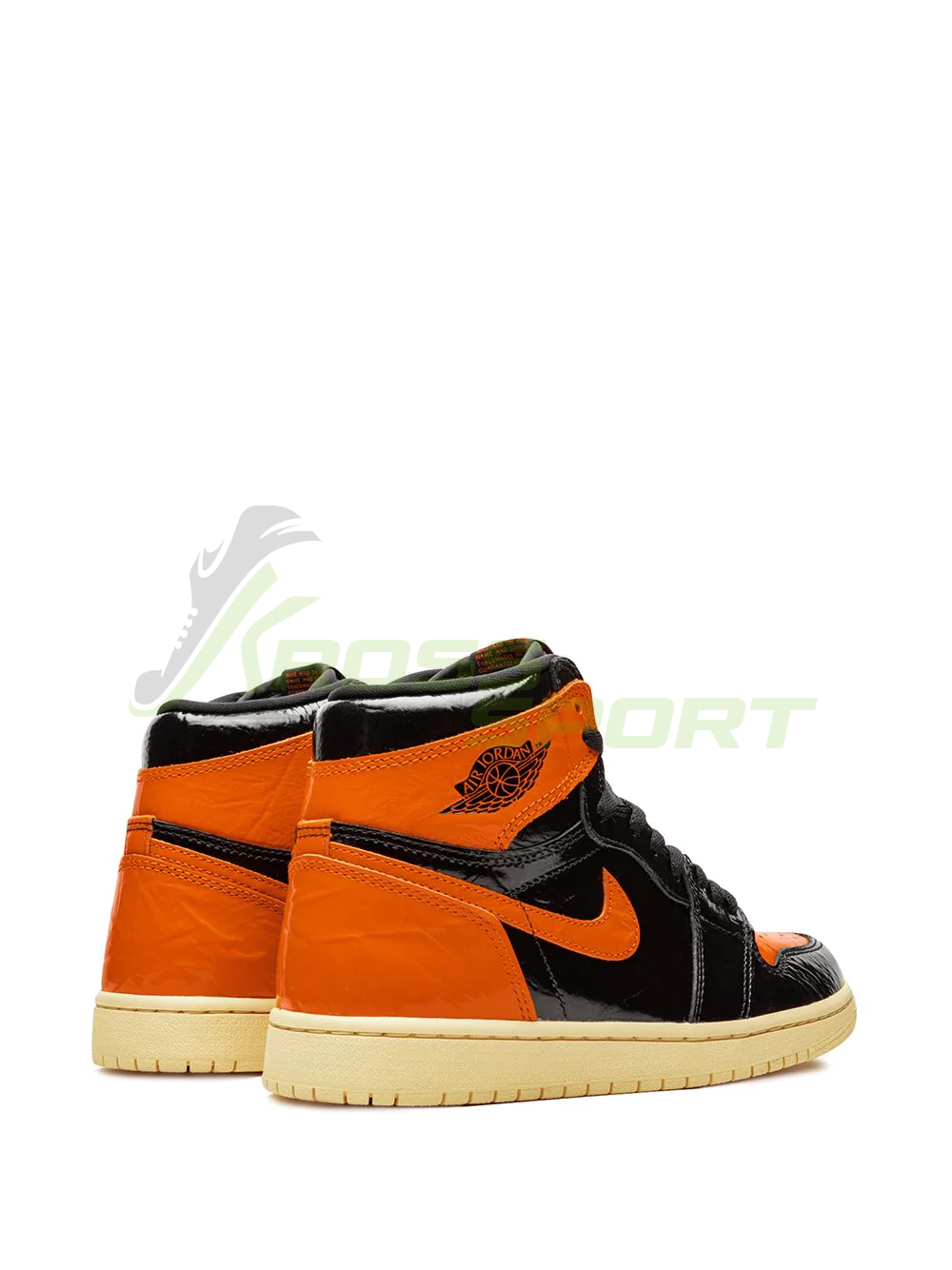  Nike Air Jordan 1 Retro Black/Orange