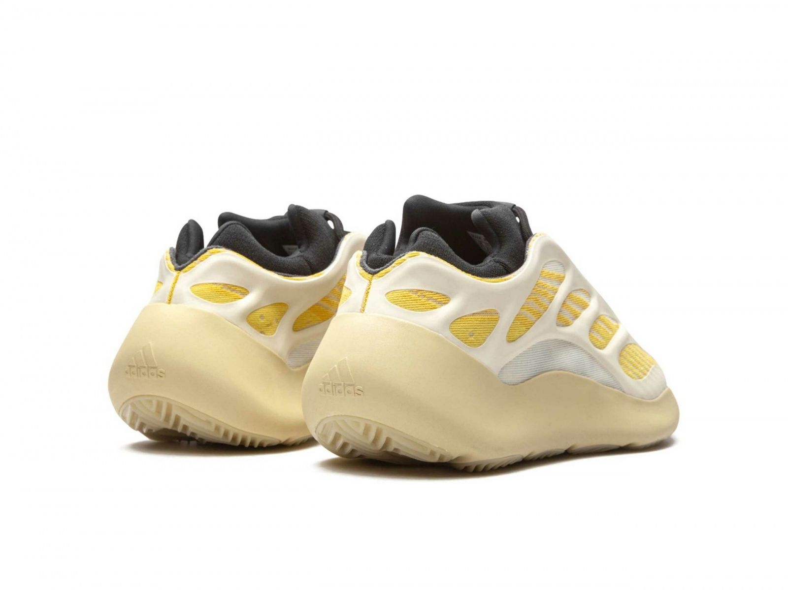 Adidas Yeezy Boost 700 V3, белый с желтым, текстиль, мужские