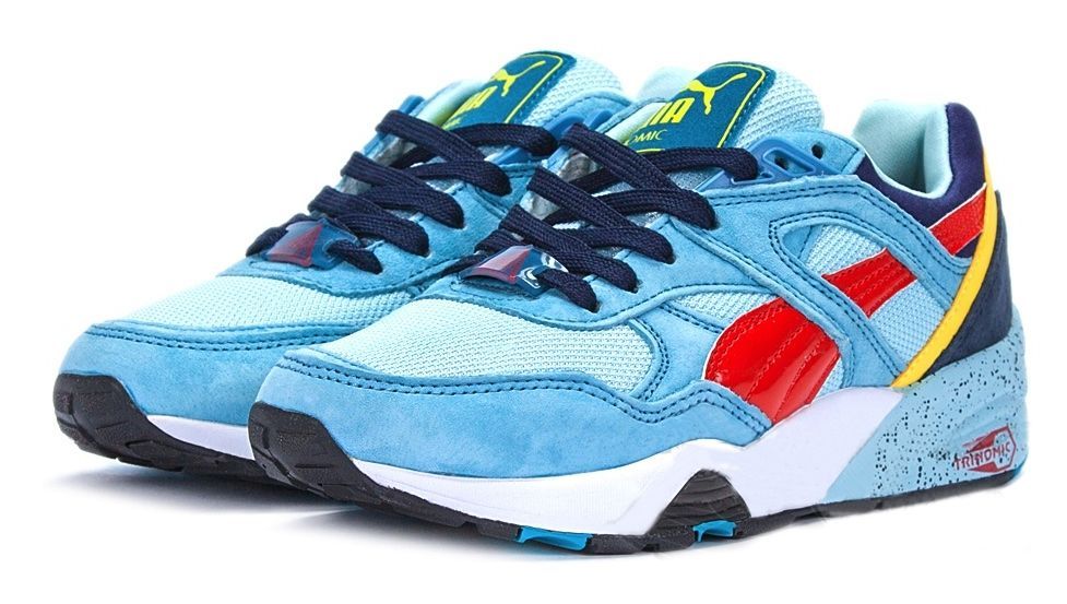 Puma Trinomic R698 голубые (35-39)