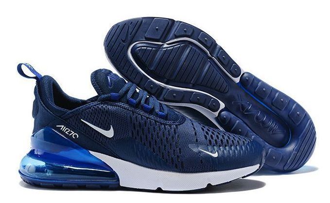 Nike Air Max 270, синие, нейлон, мужские
