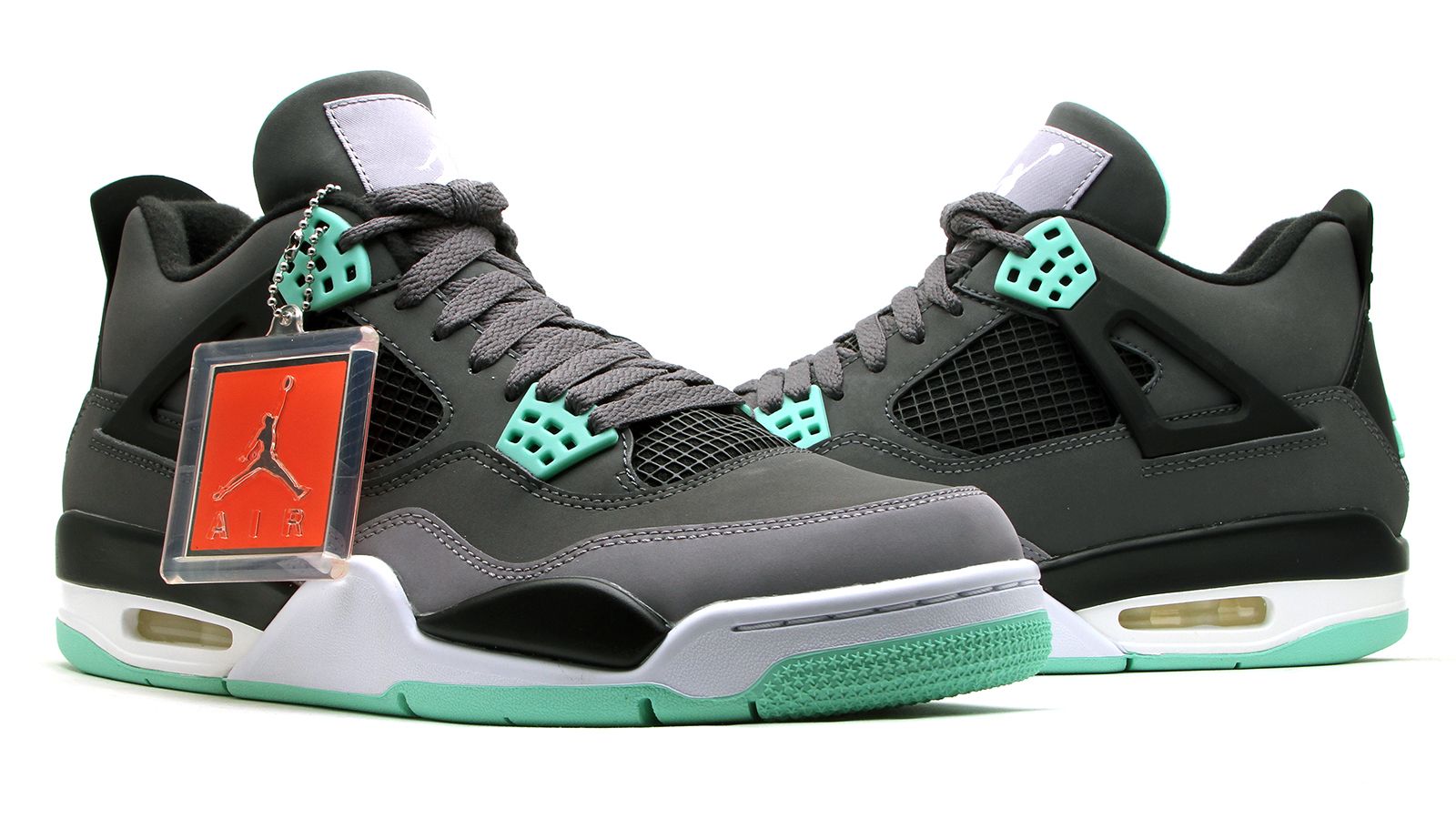  Nike Air Jordan IV 4 Retro Green Glow