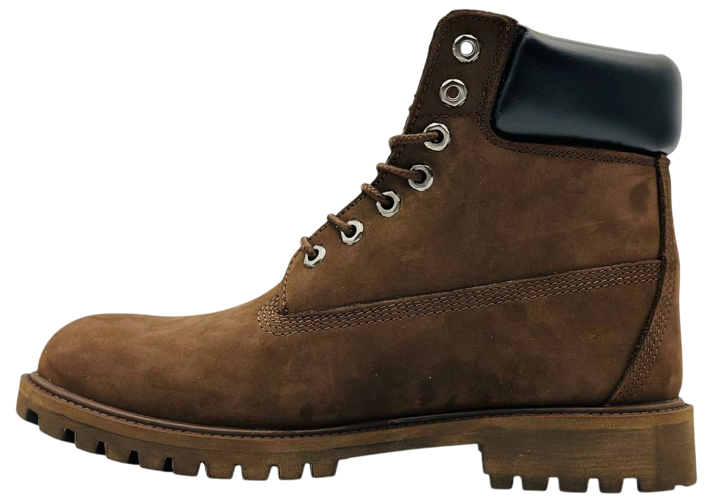 Ботинки Timberland Dark Brown с мехом