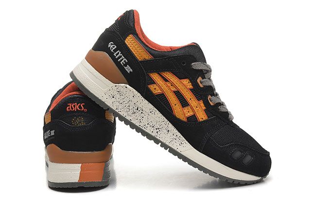 Asics Gel Lyte 3 чёрные с жёлтым (39-44)