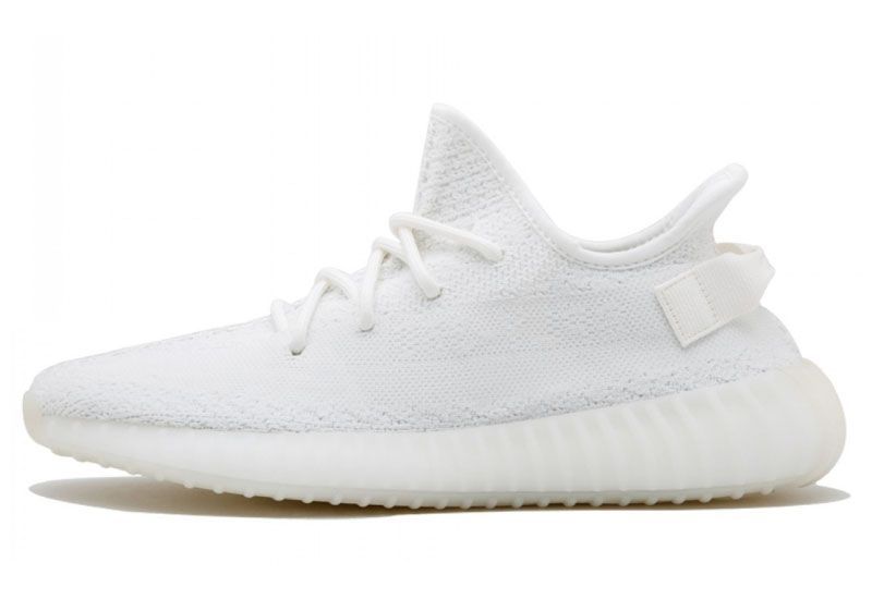 Adidas Yeezy Boost 350 V2, белые, текстиль, нейлон, мужские, женские