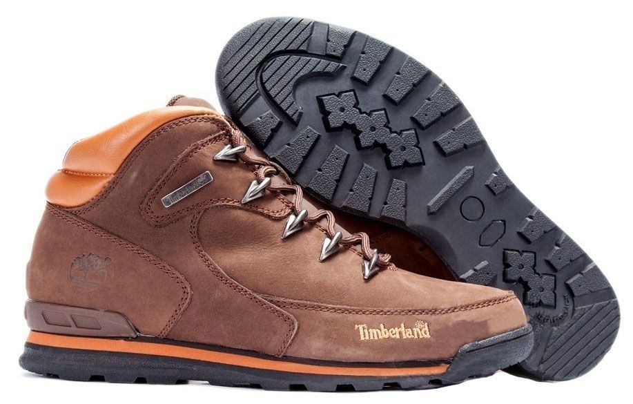 Мужские зимние ботинки Timberland Euro Sprint 2 Brown купить в Москве – интернет-магазин Kross Sport