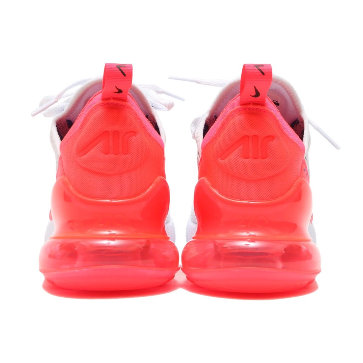 Nike Air Max 270, белый, красный, нейлон, женские