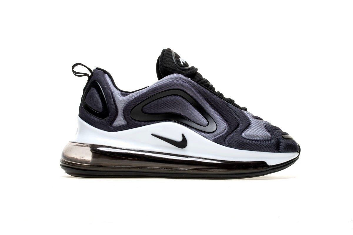 Nike Air Max 720, черный, фиолетовый, нейлон, мужские
