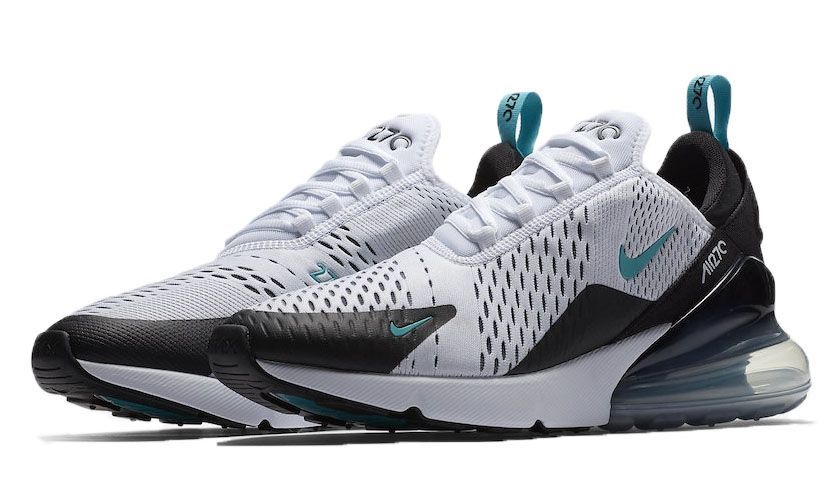  Nike Air Max 270 "Teal" Black/White