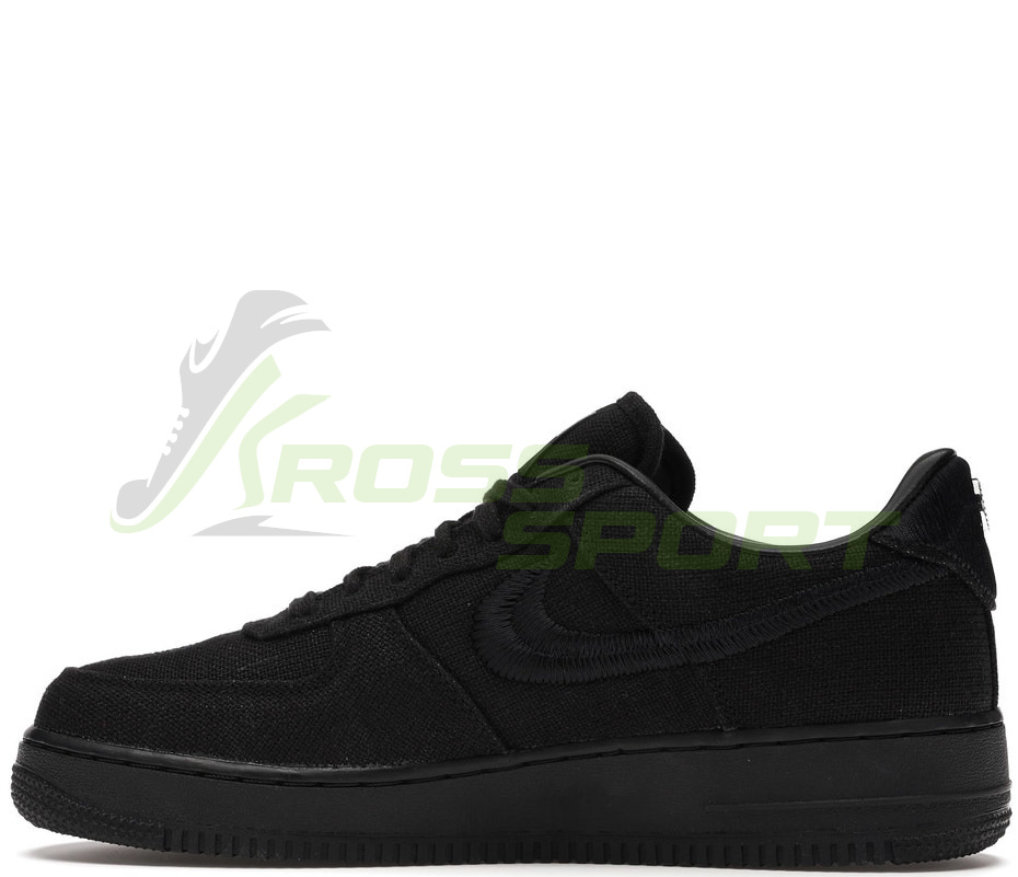  Stussy x Nike Air Force 1 Black Low