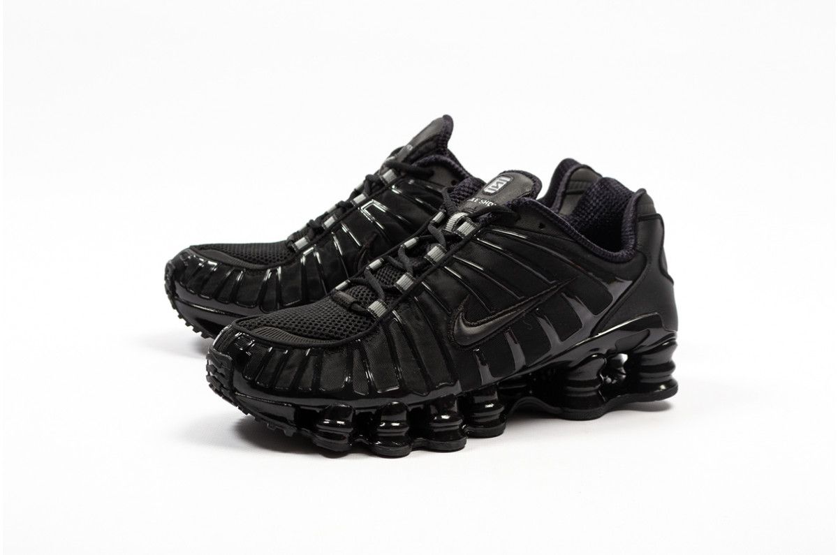Nike Shox TL, черный, нейлон, мужские
