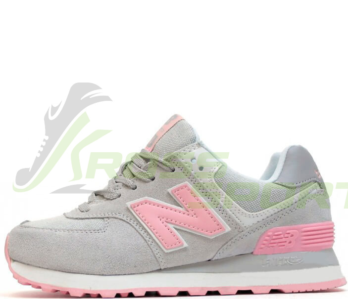  New Balance 574 Grey/Pink