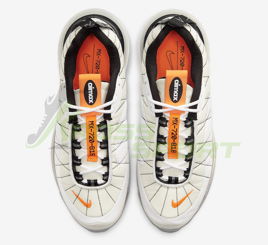  Nike Air Max MX-720-818 White Saile Black