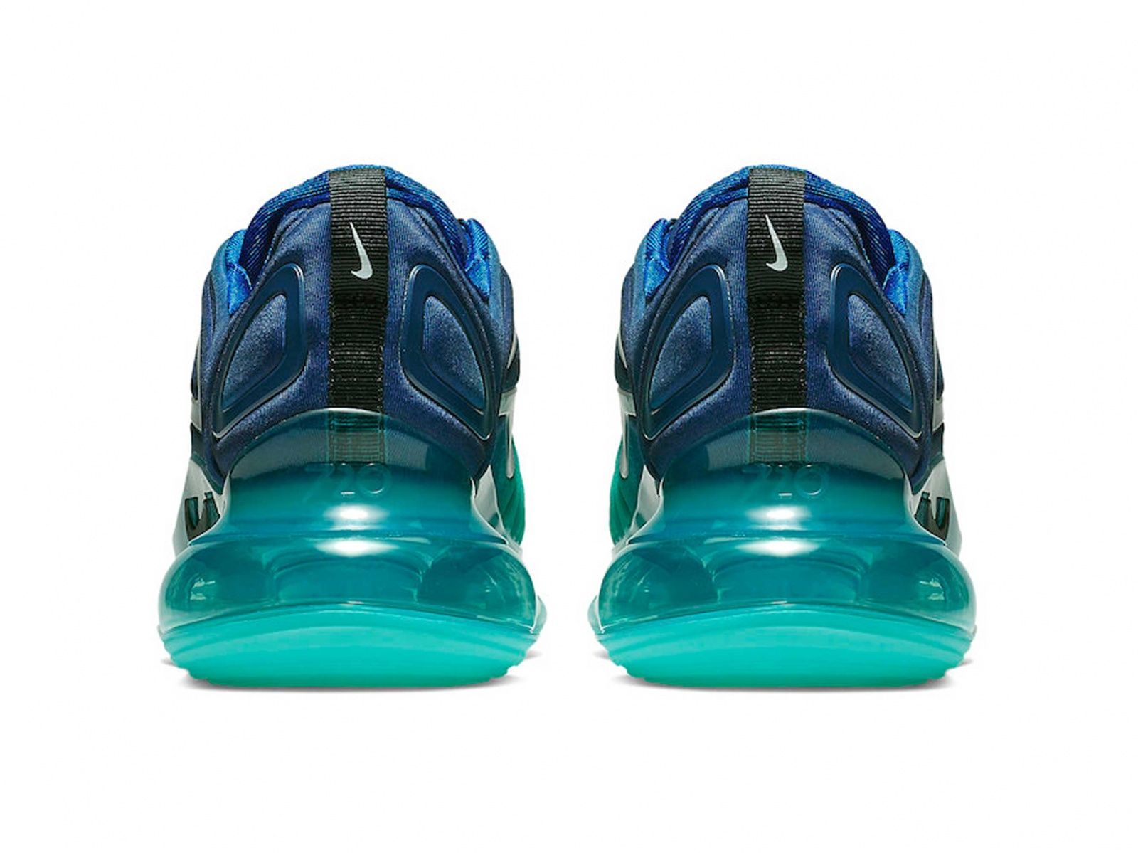 Nike Air Max 720 Green/Blue, зеленый, синий, нейлон, мужские, женские