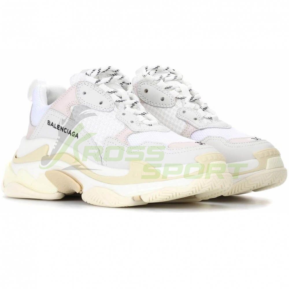  Balenciaga Triple S Cream White
